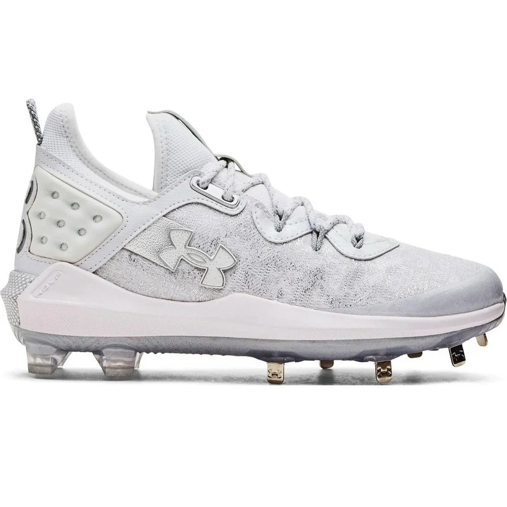 Under Armour UA Harper 8 Low ST Metal Baseball Cleats 3026588-106 Men's Size 15